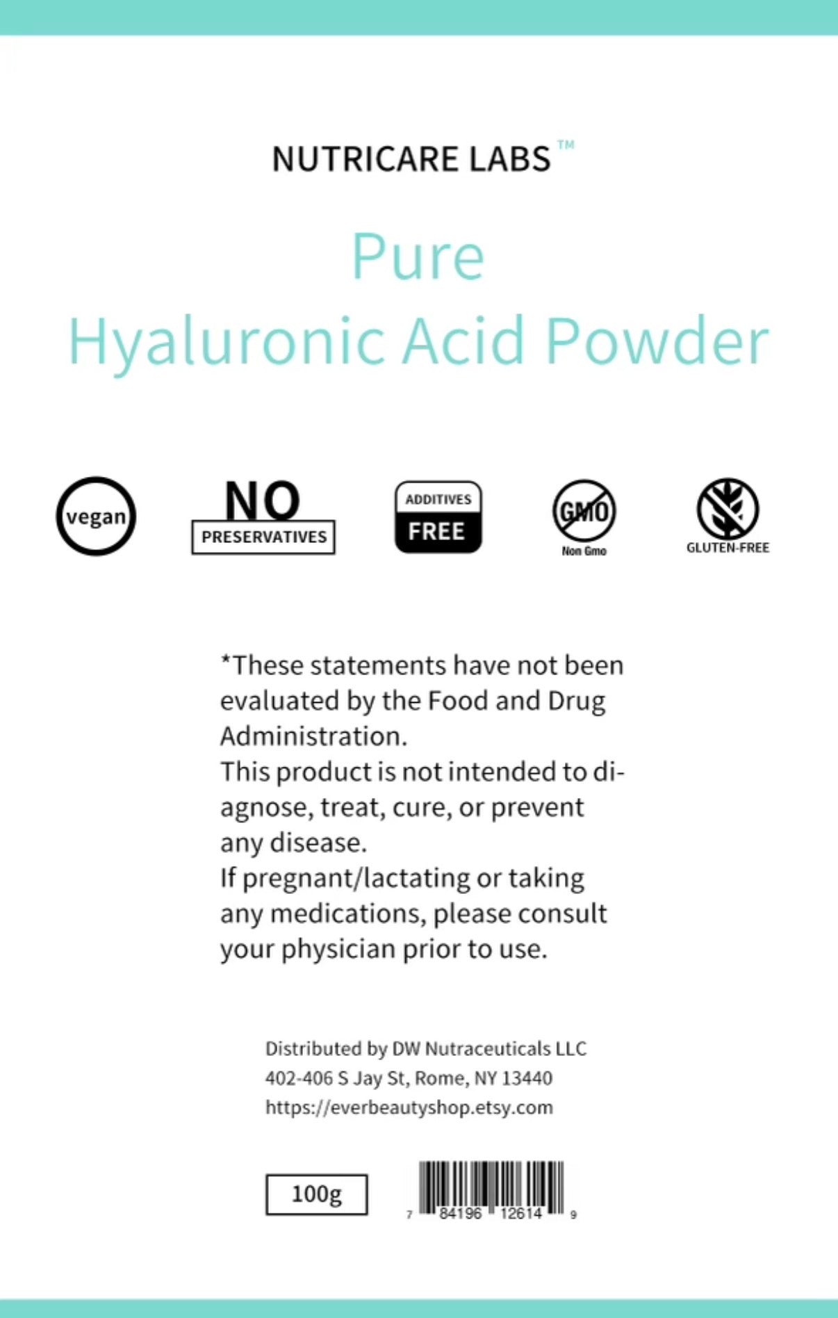 Hyaluronic Acid Powder